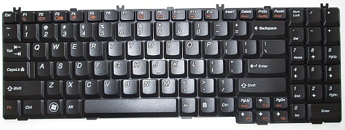 Πληκτρολόγιο για Lenovo G550/G555/B550/B560/V560, μαύρο KEY-059