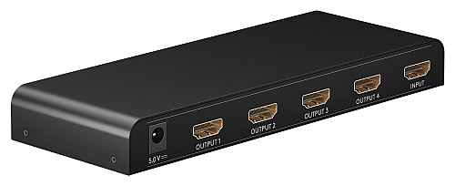 GOOBAY HDMI splitter 58482, 4 σε 1, 4K/30Hz, μαύρο 58482
