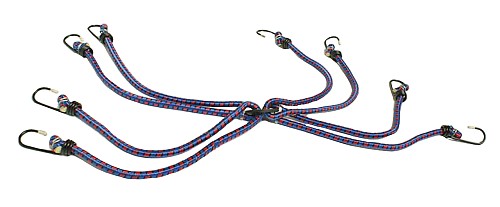 AMIO ελαστικός ιμάντας πρόσδεσης φορτίου spider 01146, 8 σημείων, 60cm 01146