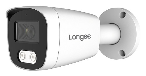LONGSE IP κάμερα BMSCFG400 με μικρόφωνο, 2.8mm, 4MP, αδιάβροχη IP67, PoE BMSCFG400