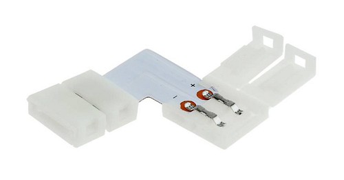 OPTONICA γωνιακό connector 6620, για LED καλωδιοταινία 5050 OPT-6620