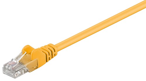 GΟOBAY καλώδιο δικτύου 68336, CAT 5e U/UTP, CCA, PVC, 0,5m, κίτρινο 68336