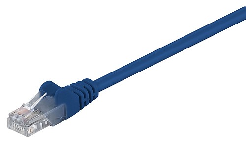 GΟOBAY καλώδιο δικτύου 68375, CAT 5e U/UTP, CCA, PVC, 5m, μπλε 68375