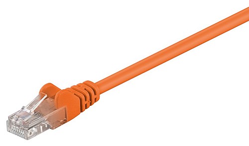 GOOBAY καλώδιο δικτύου 95560, CAT 5e U/UTP, CCA, PVC, 1.5m, πορτοκαλί 95560