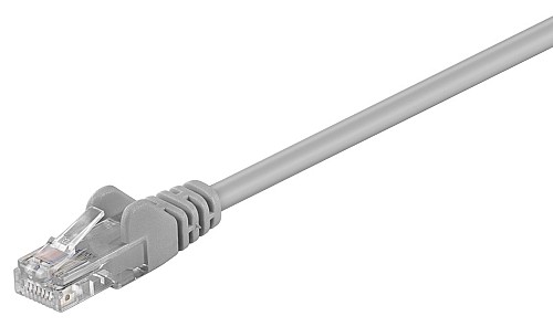 GΟOBAY καλώδιο δικτύου 68377, CAT 5e U/UTP, CCA, PVC, 5m, γκρι 68377