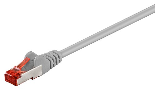 GOOBAY καλώδιο δικτύου 95567, CAT 6 S/FTP (PiMF), CCA, 1.5m, γκρι 95567