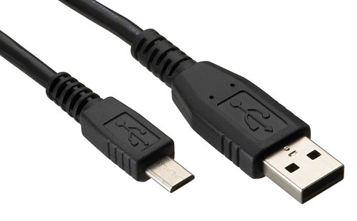 POWERTECH καλώδιο USB σε Micro USB CAB-U129, 8mm tip, 1.5m, μαύρο CAB-U129