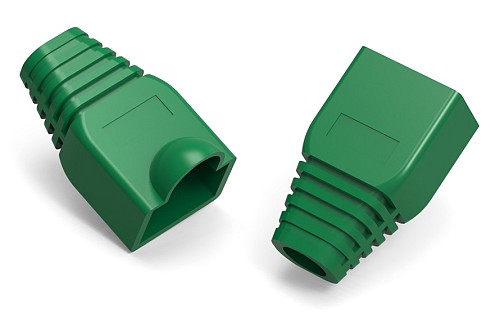 POWERTECH κάλυμμα για βύσμα δικτύου RJ45 CAB-N285 πράσινο, 10τμχ CAB-N285