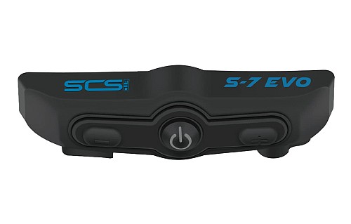 SCSETC ενδοεπικοινωνία μηχανής S-7 Evo, Bluetooth, αναβάτη/επιβάτη, 50m SCS-S7EVO
