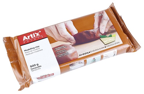 ARTIX PAINTS φυσικός πηλός PY036-2, χωρίς γλουτένη, 500γρ, καφέ PY036-2