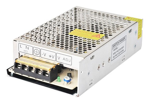 POWERTECH τροφοδοτικό HT-120W, 12V 10A 120W, μη αδιάβροχο HT-120W