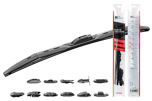 AMIO υαλοκαθαριστήρας Hybrid 02204, 17" (425mm), 11 αντάπτορες 02204