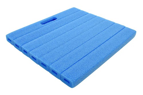 PROPLUS αφρώδες μαξιλάρι γονατίσματος 580012, 30x34.5x2.5cm, μπλε 580012