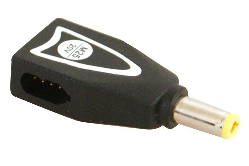 POWERTECH βύσμα για φορτιστή Lenovo laptop, M25, 20V, 5.5x2.5mm M25