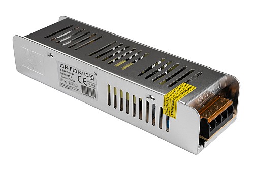 OPTONICA τροφοδοτικό LED καλωδιοταινίας 6133, 150W, 12V/12.5A OPT-6133