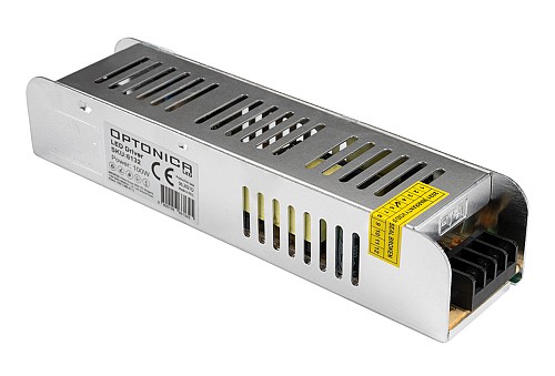 OPTONICA τροφοδοτικό LED καλωδιοταινίας 6132, 100W, 12V/8.5A OPT-6132