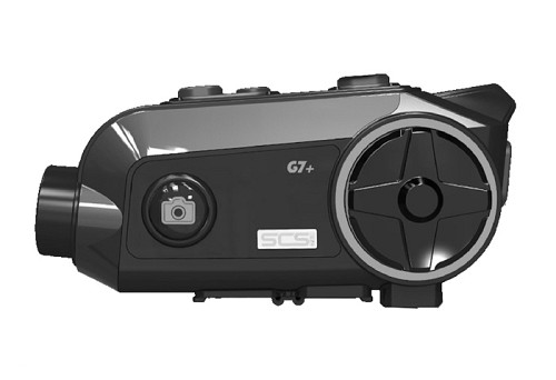 SCSETC ενδοεπικοινωνία μηχανής G7+, κάμερα, Bluetooth, 2 αναβάτες, 500m SCS-G7PLUS