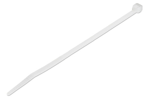 POWERTECH δεματικά καλωδίων TIES-057, 350x4.8mm, λευκά, 100τμχ TIES-057