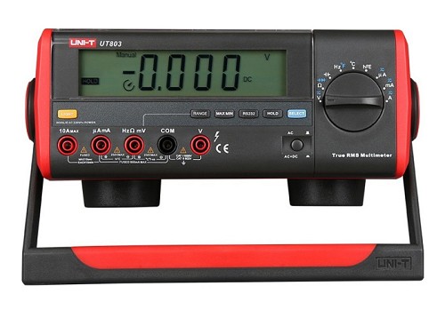UNI-T ψηφιακό πολύμετρο πάγκου UT803, 1000V AC/DC, 100kHz, True RMS UT803