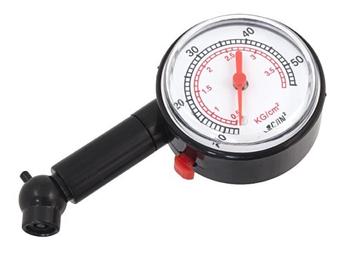 Αναλογικό μανόμετρο πίεσης τροχών AG570A, έως 50PSI AG570A