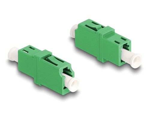 DELOCK σύνδεσμος οπτικής ίνας LC Simplex 87984, πράσινος 87984