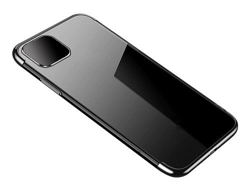 POWERTECH θήκη Clear color MOB-1710 για Xiaomi Mi 11, μαύρο MOB-1710