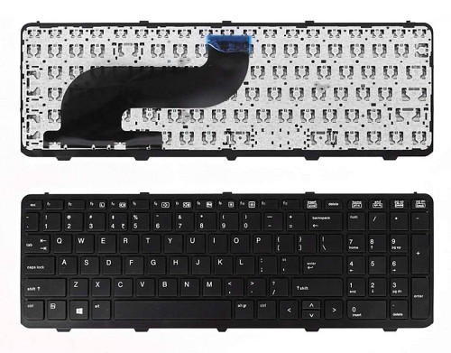 Πληκτρολόγιο για HP Probook 650 G1 KEY-108, μαύρο KEY-108