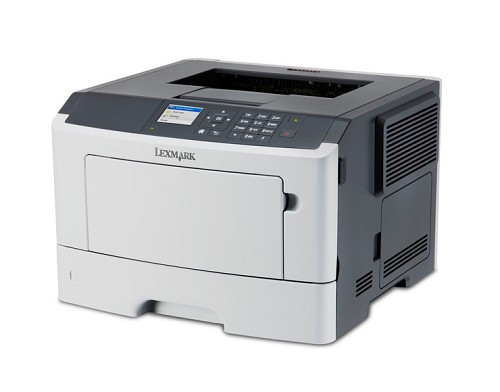 LEXMARK used Printer MS415dn, laser, monochrome, low toner UN-MS415DN