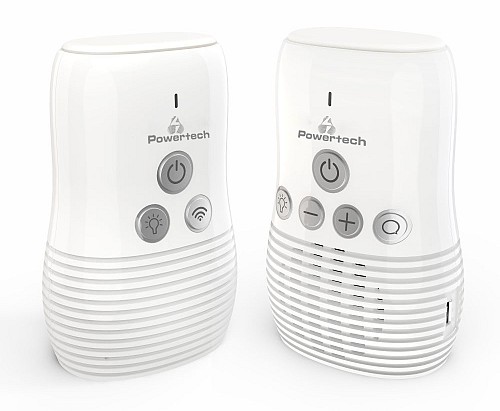 POWERTECH ασύρματη ενδοεπικοινωνία μωρού PT-1185 με φως νυκτός PT-1185
