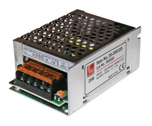 ADELEQ τροφοδοτικό DC 30-3361225, 240V, 12VDC, 0.3A, 25W 30-3361225