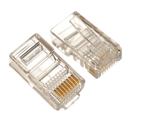 POWERTECH βύσμα RJ45 Cat 5e CAB-N087, 8p8cs , no metal, 50τμχ CAB-N087