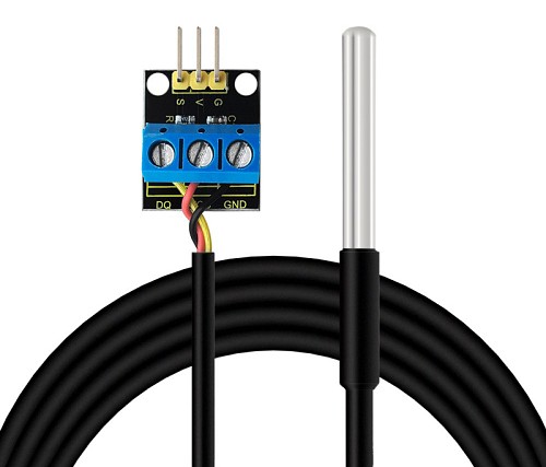 KEYESTUDIO αισθητήρας ανίχνευσης θερμοκρασίας DS18B20 KS0316