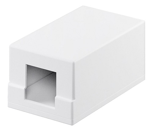 GOOBAY κυτίο 79355 για θύρα Keystone, λευκό 79355