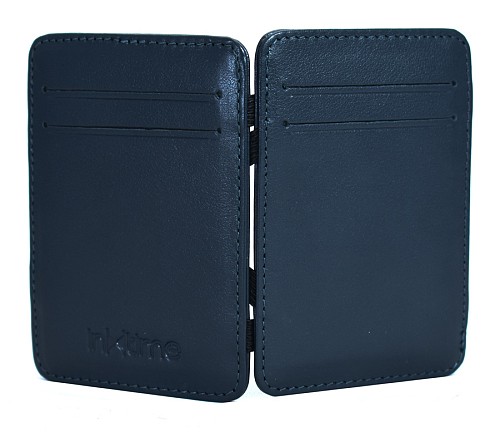 INTIME έξυπνο πορτοφόλι IT-014, RFID, δερμάτινο, μπλε IT-014