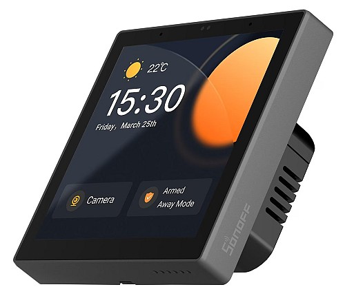 SONOFF smart panel ελέγχου NSPanel Pro, οθόνη αφής, Wi-Fi, Zigbee, μαύρο NSPANEL86PB