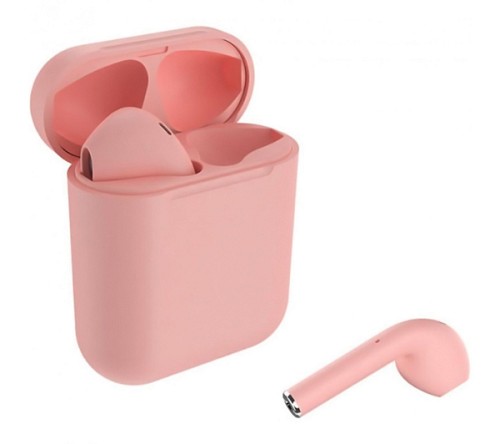 CELEBRAT earphones με θήκη φόρτισης W10, True Wireless, 30/300mAh, ροζ TWS-W10-PK
