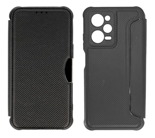 POWERTECH θήκη Razor Carbon MOB-1910, Xiaomi Note 12 Pro/X5 Pro, μαύρη MOB-1910