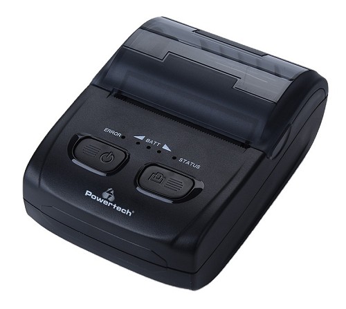 POWERTECH θερμικός εκτυπωτής αποδείξεων PT-1105 φορητός, USB & Bluetooth PT-1105