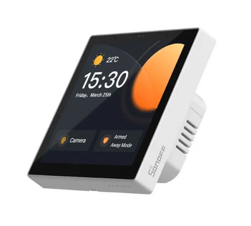SONOFF smart panel ελέγχου NSPanel Pro, οθόνη αφής, Wi-Fi, Zigbee, λευκό NSPANEL86PW