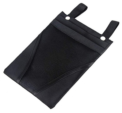 Τσάντα για ποδήλατο & πατίνι BIKE-0013, 27 x 16.5cm, μαύρη BIKE-0013