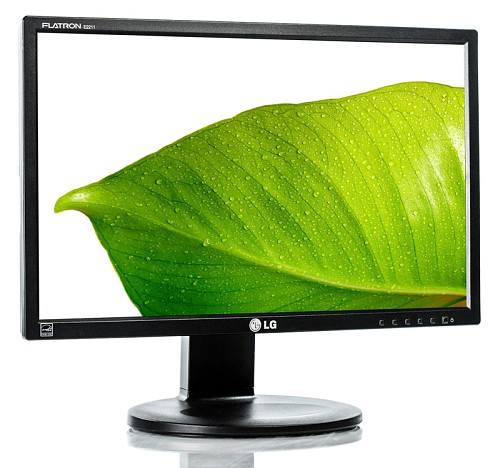 LG used οθόνη E2211PU LED, 21.5" 1920x1080, VGA/DVI, Grade Β M-E2211PU-GB