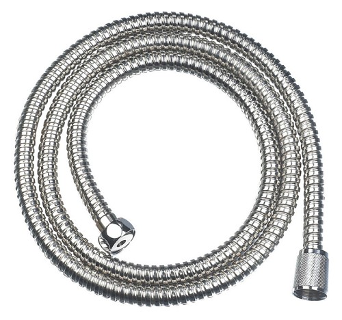 BRUNO σπιράλ ντους P2565-SPIRAL, ανοξείδωτο ατσάλι, 1.5m, ασημί P2565-SPIRAL