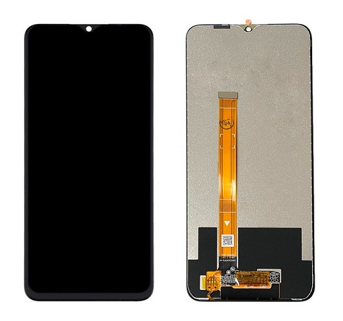 High Copy LCD Touch Screen για Realme C11, χωρίς Frame, μαύρη SPRLM-0010