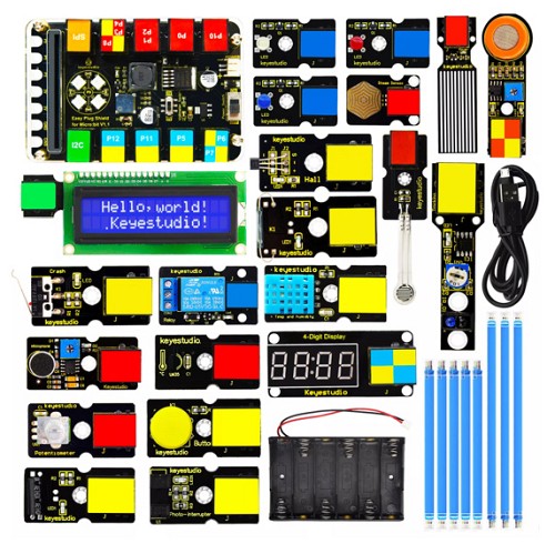 KEYESTUDIO EASY Plug super starter kit KS4021 για Micro:bit STEM KS4021