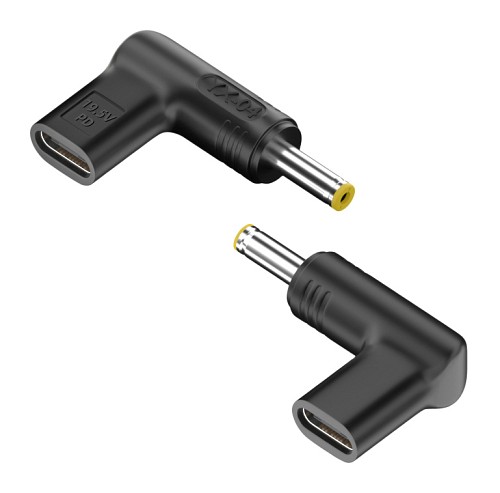 POWERTECH αντάπτορας τροφοδοσίας YX-04, USB-C σε HP 4.8x1.7mm, μαύρος YX-04