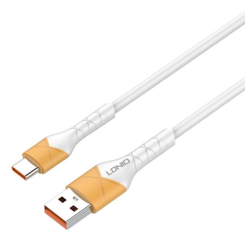 LDNIO καλώδιο USB-C σε USB LS801, 30W, 1m, λευκό 6933138600559
