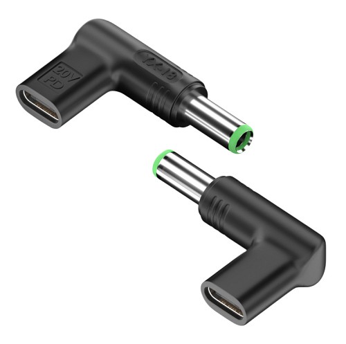POWERTECH αντάπτορας τροφοδοσίας YX-18, USB-C σε Toshiba 6.3x3mm, μαύρος YX-18