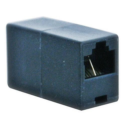 POWERTECH RJ45 εξάρτημα UTP μούφα CAB-N041, θηλυκό/θηλυκό, 8p8c, μαύρο CAB-N041