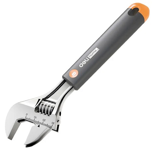 DELI γαλλικό κλειδί HT1508C, ρυθμιζόμενο 0-30mm, 200mm HT1508C
