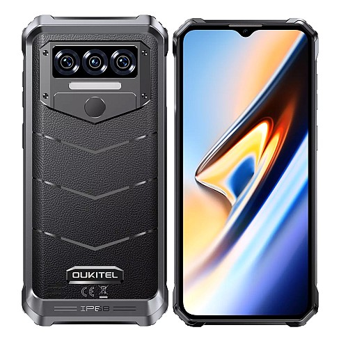 OUKITEL smartphone WP38, 6.52", 6/256GB, IP68/IP69K, 10600mAh, μαύρο WP38-BK
